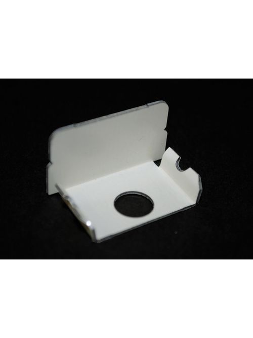 Wiremold V2010B 3/4" Ivory Steel 1-Channel Raceway Blank End Wiremold V2010B 3/4" Ivory Steel 1-Channel Raceway Blank End