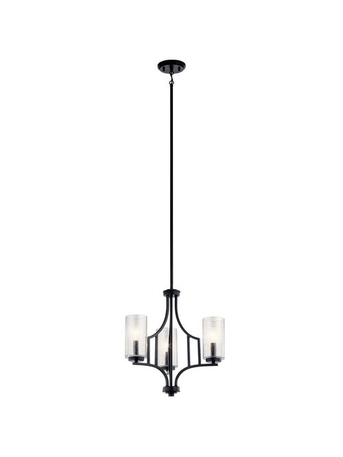 Product image for Kichler 44071DBK Mini Chandelier 3Lt