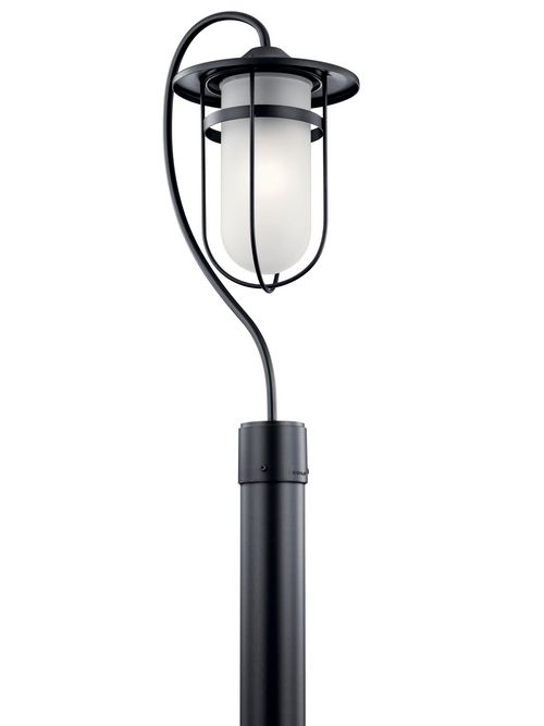 Product image for Kichler 49827BK Outdoor Post Mt 1Lt