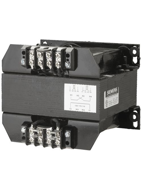 Siemens Industry MT1000A 1000 VA 240 x 480 VAC Primary 110/115/120 VAC Secondary Industrial Control Transformer Siemens Industry MT1000A 1000 VA 240 x 480 VAC Primary 110/115/120 VAC Secondary Industrial Control Transformer