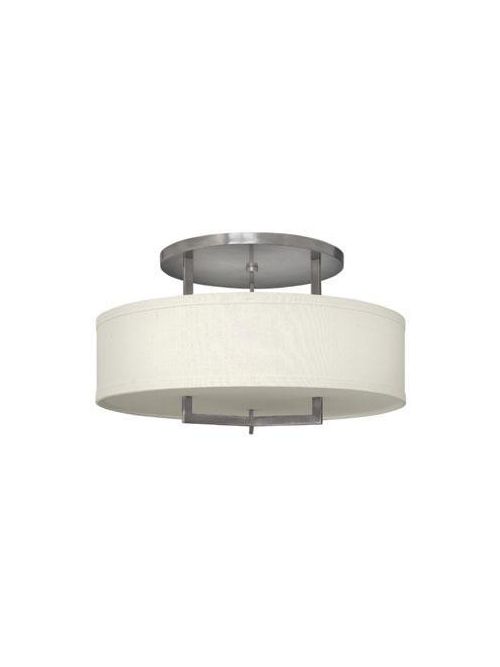 Product image for Hampton 26" LED Semi-Flush Mount - Antique Nickel