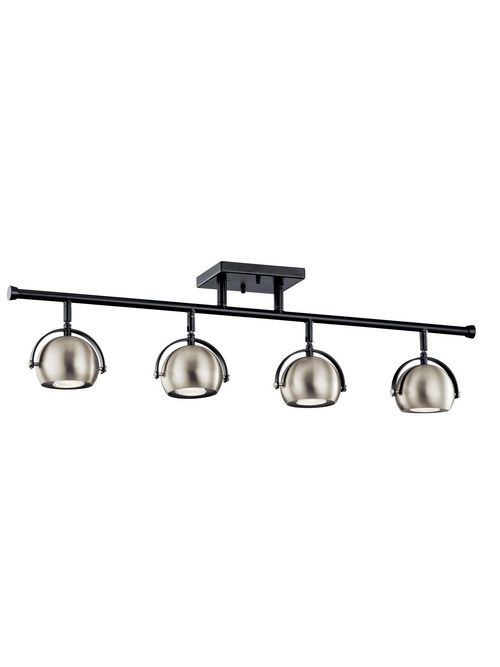 Product image for Kichler 42589BK Rail Light 4Lt