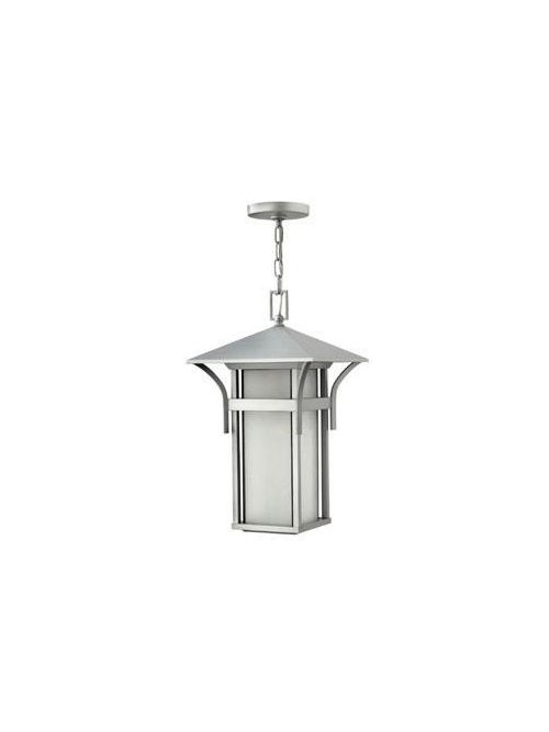 Product image for Harbor 1 Light Large Hanging Lantern - Titanium