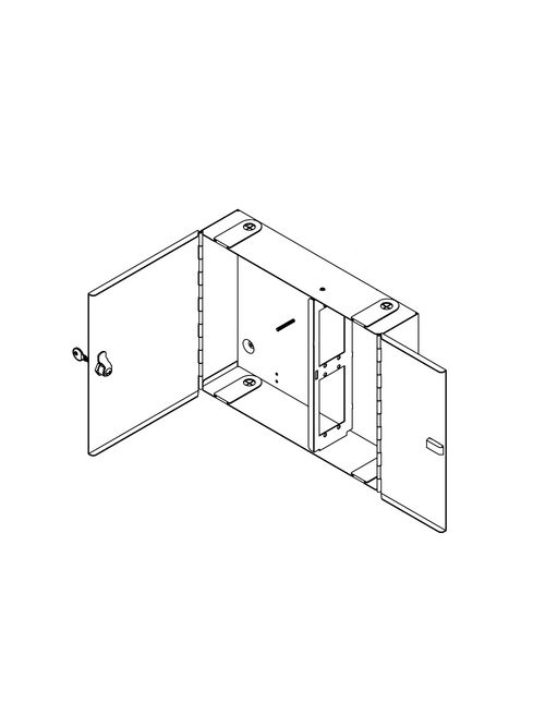 Product image for ORTR OR-615SMFC-24P/S WALL MNT,DBL/