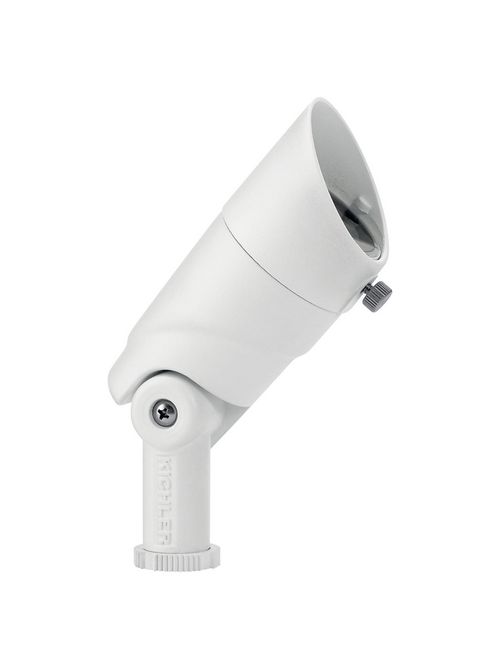 Product image for Kichler 16016WHT27 SM ACCENT 35DEG FL ADJSTBLE LM