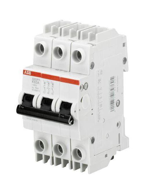 Product image for ABB S203PR-K10 MCB S200PR RTT 3P K