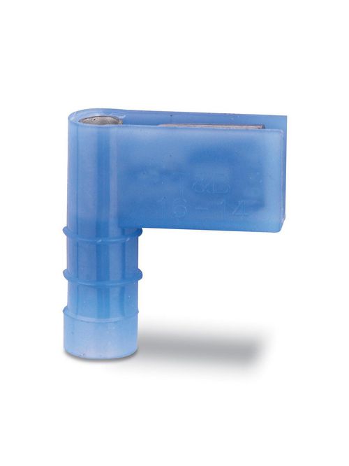 Thomas & Betts RB2577F 16-14 AWG Wire Range .8 Inch Length .250 Inch Tab Size Insulated Nylon Female Disconnect Thomas & Betts RB2577F 16-14 AWG Wire Range .8 Inch Length .250 Inch Tab Size Insulated Nylon Female Disconnect