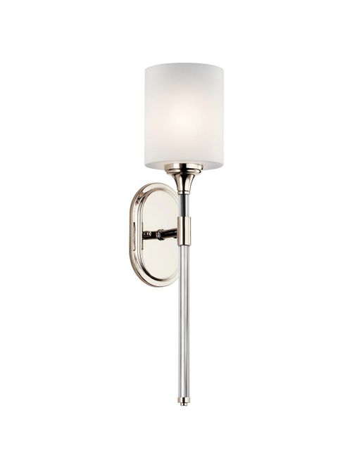 Product image for Kichler 43427PN Wall Sconce 1Lt