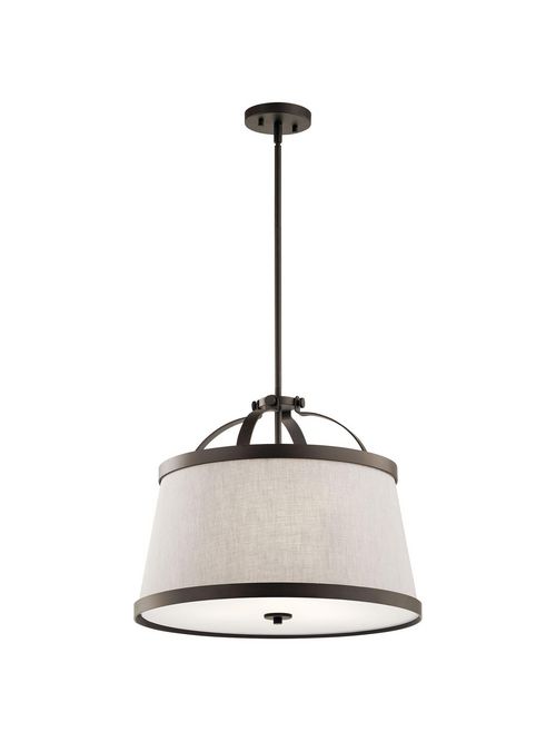 Product image for Kichler 44108OZ Pendant/Semi Flush 3Lt