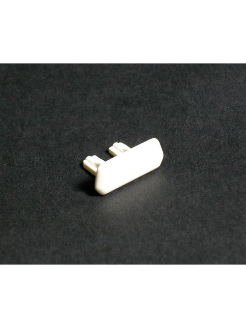 Wiremold 410B 13/16 x 1/2" Ivory Non-Metallic 1-Channel Raceway Blank End Wiremold 410B 13/16 x 1/2" Ivory Non-Metallic 1-Channel Raceway Blank End