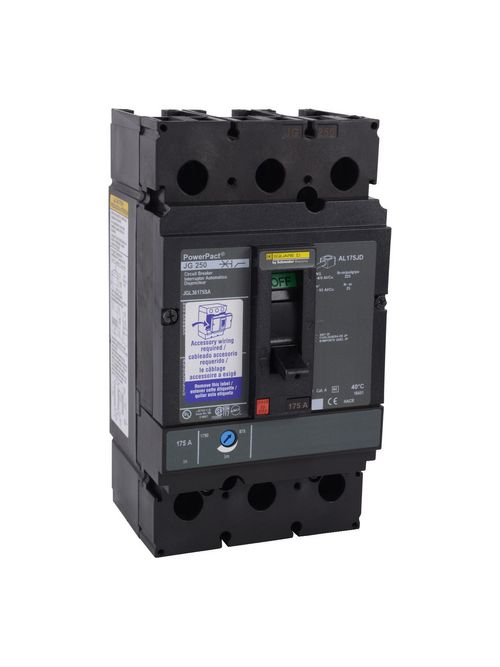 Product image for SQD JGL36225LY 225AMP BREAKER WITH 4/0 MAX LUGS
