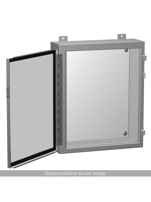 Hammond Manufacturing 1418CA6 12 x 6 x 20 Inch NEMA 12/13 Gray 14 Gauge Steel 1-Door Enclosure Hammond Manufacturing 1418CA6 12 x 6 x 20 Inch NEMA 12/13 Gray 14 Gauge Steel 1-Door Enclosure