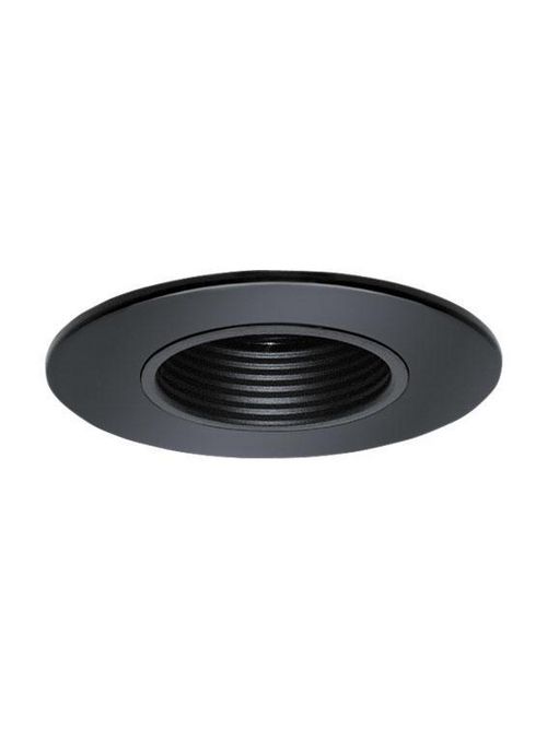 Product image for ELITE B1201W-WH WHITE 2-IN STEPPED BAFFLE LOW-VOLTAGE TRIM