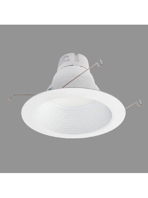 Product image for Elite Lighting RL631-950L-DIMTR-120-30K-90-WWH 6 Inch 15 watt Dimmable Recessed LED Retrofit Baffle Lighting Module