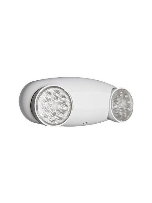 Product image for Lithonia ELM2 120/277v QUANTUM Incandescent Emergency Light Unit, White, 2-Lamp