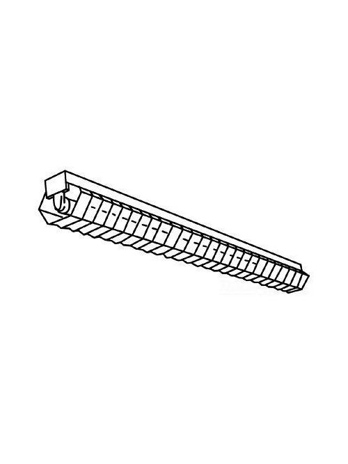 Columbia CSWG4 4 Foot White Striplight Wire Guard Columbia CSWG4 4 Foot White Striplight Wire Guard