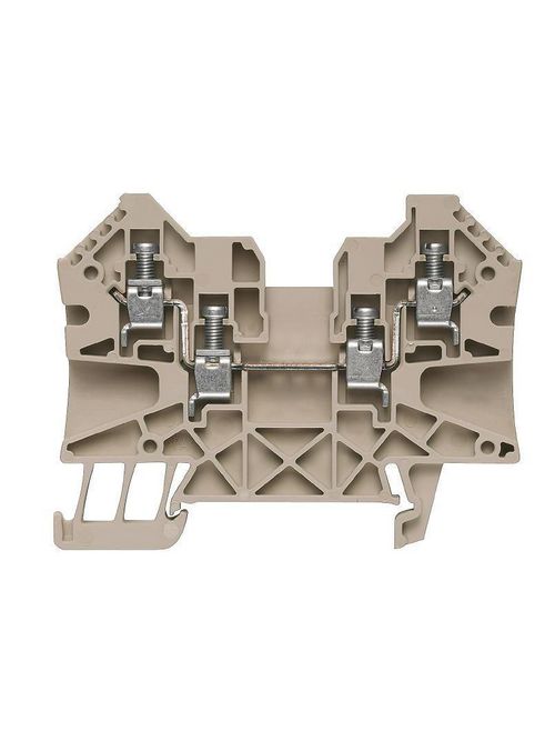 Weidmuller 1905060000 WDU 4/ZZ 32 Amp 800 Volt Dark Beige Feed-through Terminal Block Product image for Weidmuller 1905060000 WDU 4/ZZ 32 Amp 800 Volt Dark Beige Feed-through Terminal Block