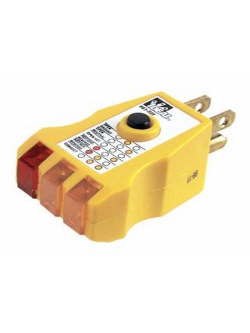 Ideal Industries 61-501 120 VAC 3-Wire GFCI Receptacle Tester Ideal Industries 61-501 120 VAC 3-Wire GFCI Receptacle Tester