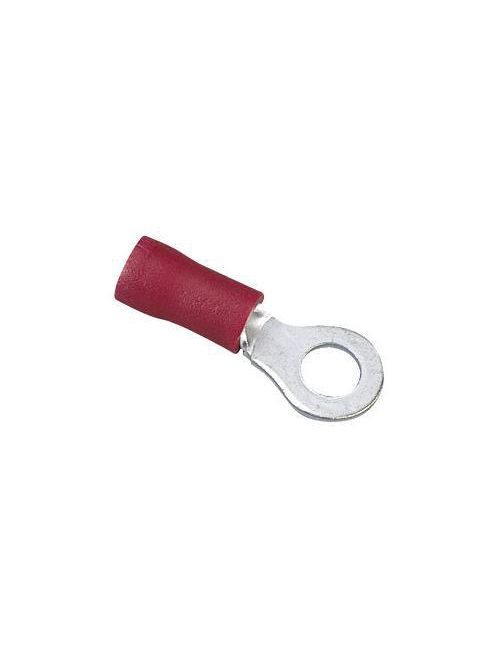 Ideal Industries 83-2151 600 Volt 22 to 18 AWG Red Tinned Brass Vinyl Insulated Beveled Funnel Entry Ring Terminal Ideal Industries 83-2151 600 Volt 22 to 18 AWG Red Tinned Brass Vinyl Insulated Beveled Funnel Entry Ring Terminal