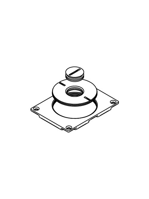 Wiremold 829CK-3/4 2-5/8 x 3/4" Brass Floor Box Communication Cover Plate Wiremold 829CK-3/4 2-5/8 x 3/4" Brass Floor Box Communication Cover Plate