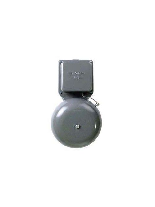 Product image for Edwards Signaling 55-4G5 4 Inch Gong 24 VAC 0.2 Amp 78 dB Exposed Striker Single Magnetic Round Vibrating Bell