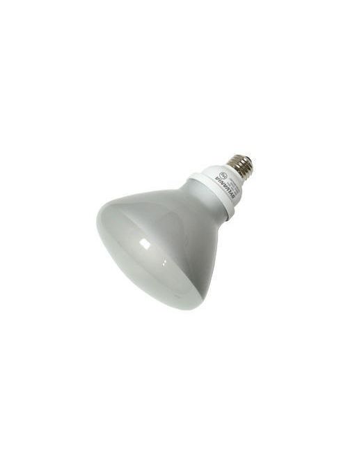 Product image for Sylvania 29706 23 W 82 CRI 2700 K 1250 lm Medium Base BR40 Compact Fluorescent Lamp