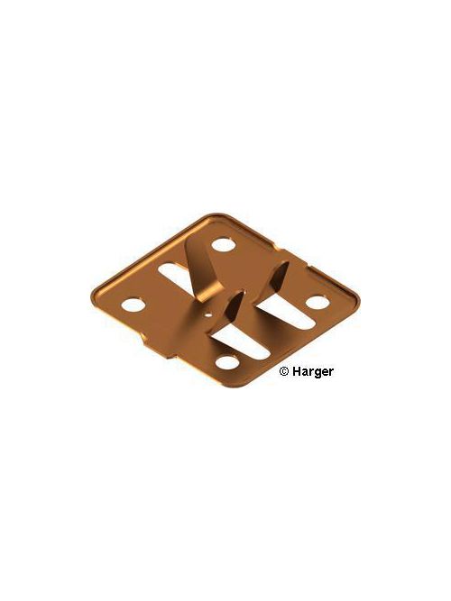 Product image for Harger Lightning & Grounding A262 Aluminum Adhesive Cable Holder