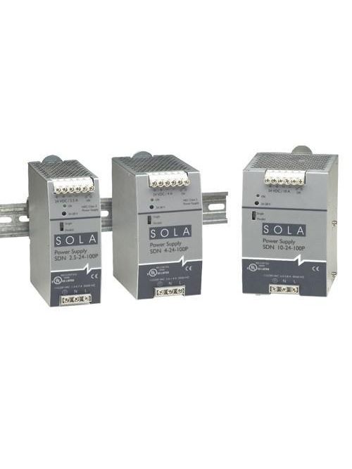 Sola Hevi Duty Sdn10 24 100p Din Rail Power Supply Output 24vdc 10a 240w Northeast Electrical 4517