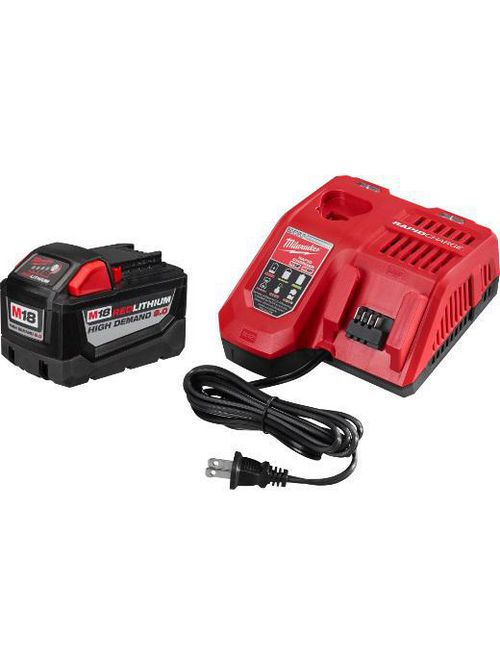 Product image for MILW 48-59-1890PG 9.0 STARTER KIT W/BARE TOOL FUEL GRINDER