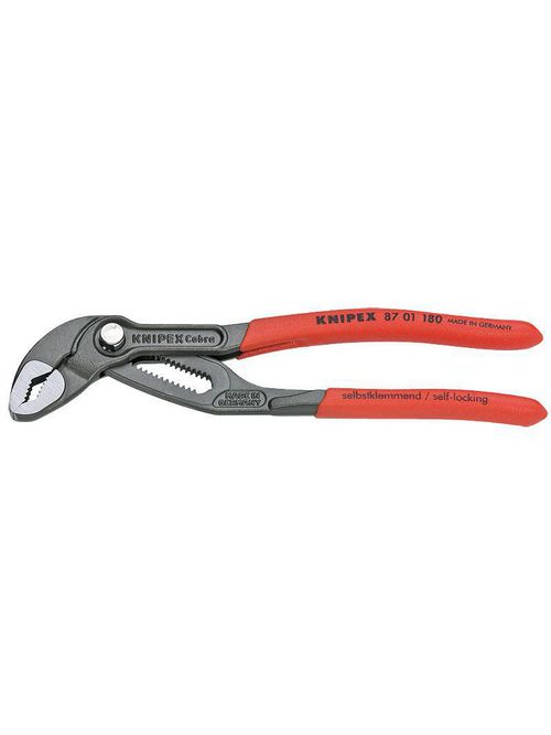 Product image for Knipex 87 01 180 SBA 7-1/4 Inch Cobra Pliers