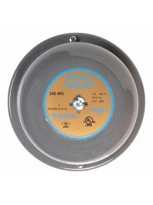 Edwards Signaling 340-4G5 4 Inch Gong 24 VAC 0.31 Amp 98 dB Round Vibrating Bell Edwards Signaling 340-4G5 4 Inch Gong 24 VAC 0.31 Amp 98 dB Round Vibrating Bell