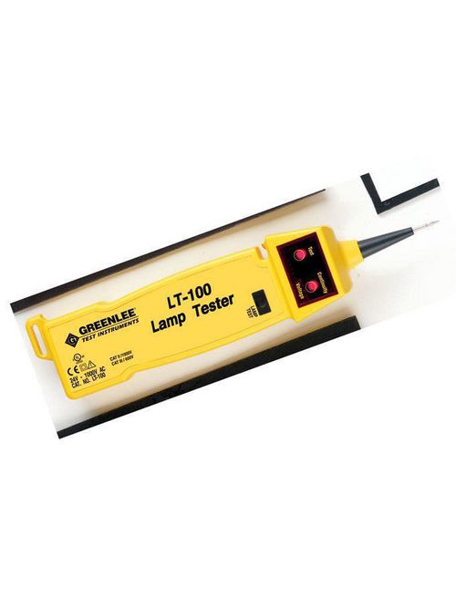 Product image for Greenlee LT-100 60 to 250VAC Circuit Lamp Tester