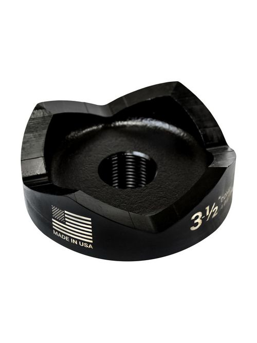 Product image for Greenlee 2982AV 4" Hole 3-1/2" Conduit Round Knockout Punch