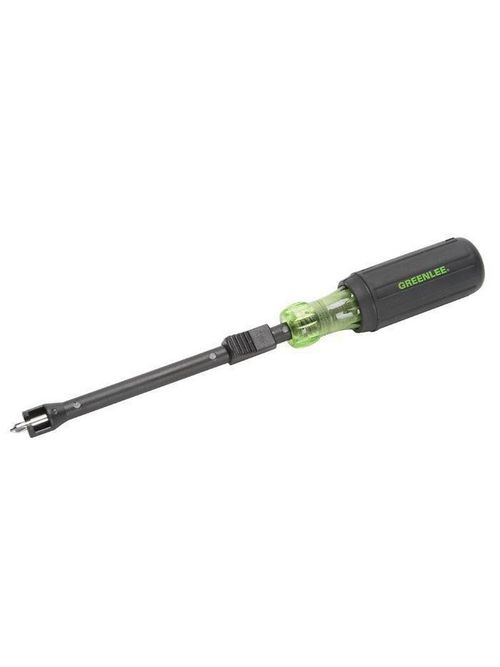 Greenlee 0453-17C 8-5/8 Inch Black/Green Soft Cushioned Grip Phillips Heavy Duty Screw Holding Screwdriver Greenlee 0453-17C 8-5/8 Inch Black/Green Soft Cushioned Grip Phillips Heavy Duty Screw Holding Screwdriver