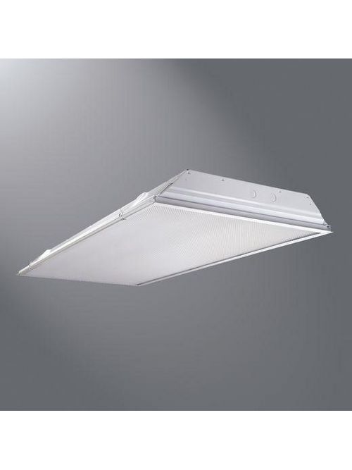 Product image for Metalux 2GR8-432A-UNV-L8735-A3/8-2/18G-EB81-U 2 Foot Lay-In 4-Lamp 32 W 120 to 277 Volt Recessed Lighting Troffer