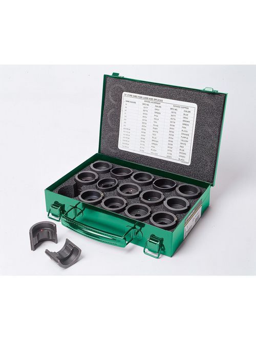 Greenlee KD12CU 6 AWG to 750 MCM Copper U Style Crimping Tool Die Kit Greenlee KD12CU 6 AWG to 750 MCM Copper U Style Crimping Tool Die Kit