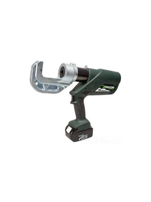 Product image for Greenlee EK1240L11 12 Ton 8 AWG to 750 MCM Rotatable Head Lithium-Ion Battery Powered Crimping Tool