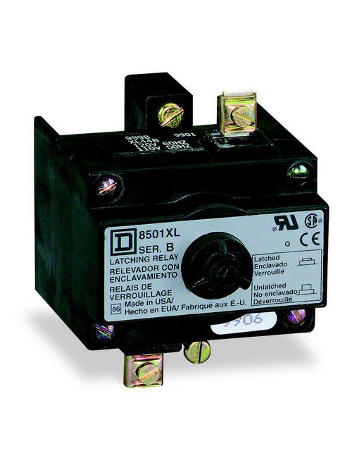 Product image for Square D 8501XLV01 24 VAC Relay Mechanical Latch Attachment