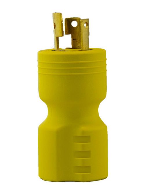 Product image for Ericson Manufacturing Company 1705 L5-15P to 5-20R 15 Amp Male Adapter