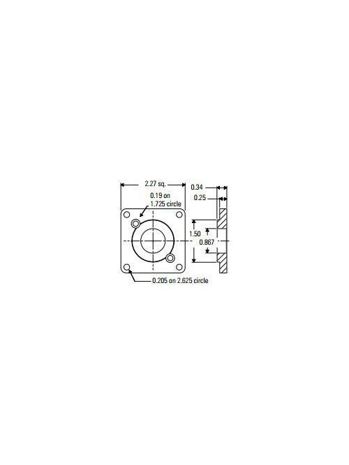 Product image for Allen-Bradley TL-TRPLAT-17-23 Tl Series Transition Plate