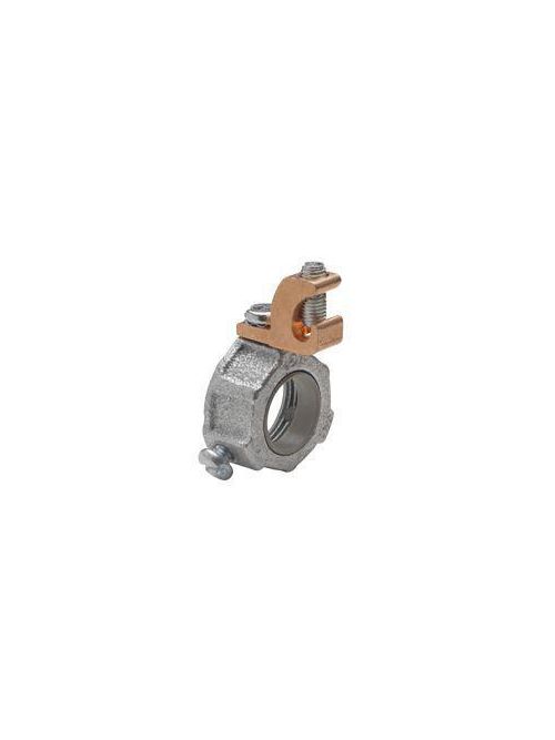 Crouse-Hinds Series HGLL9 250 3-1/2 Inch Malleable Iron 150 Degrees C Insulated Threaded Conduit Grounding Bushing Crouse-Hinds Series HGLL9 250 3-1/2 Inch Malleable Iron 150 Degrees C Insulated Threaded Conduit Grounding Bushing
