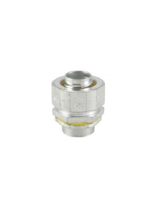 Product image for Crouse-Hinds Series LT200 US 2 Inch USA Steel Non-Insulated Straight Liquidtight Conduit Connector