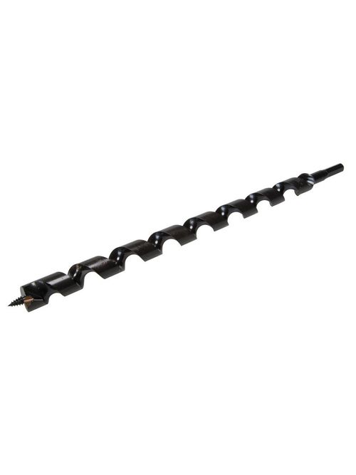 Product image for Greenlee 66RT-1 18" Carbon Alloy Steel Hex-Shank Feed Screw Point Auger Drill Bit