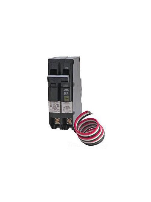 Product image for Square D QOB235PL 2-Pole 35 Amp 120/240 Volt Bolt-On Thermal Magnetic Miniature Circuit Breaker