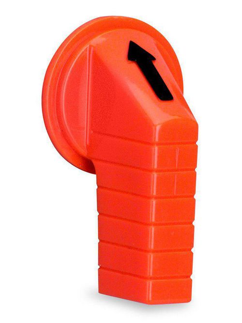 Product image for Square D 9001S25 NEMA 4/4X/13 Orange Gloved Hand 30 mm Selector Switch Knob