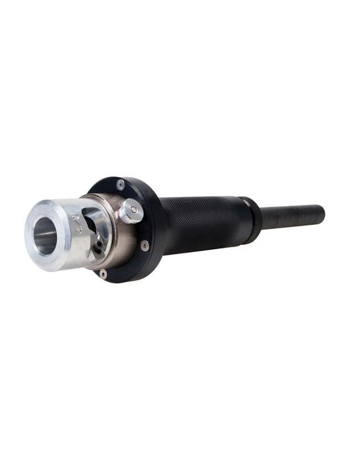 Product image for Greenlee GTS-1930 5.5" 6 AWG to 750 MCM Black Anodized Aluminum/Steel Cable End Stripper