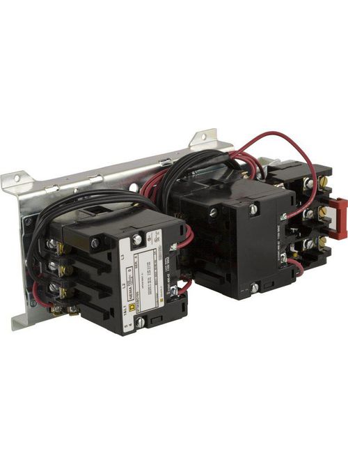 Product image for Square D 8736SBO10V06 440/480 VAC 18 Amp 5 Hp 3-Phase 3-Pole Open Type Full Voltage Reversing Magnetic Starter