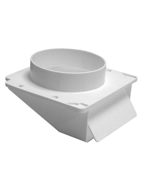 Product image for Lambro Industries, Inc. 143W 4 Inch White Plastic Under Eave Vent