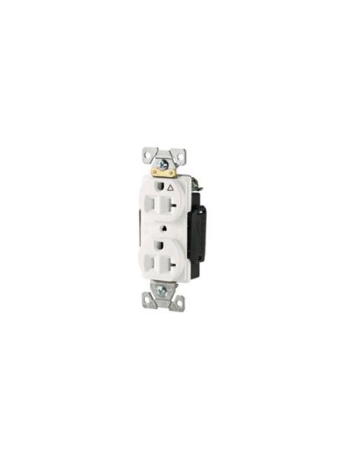 Product image for Eaton Wiring Devices IG5361V 20 Amp NEMA 5-20 Premium Industrial Grade Ivory Receptacle