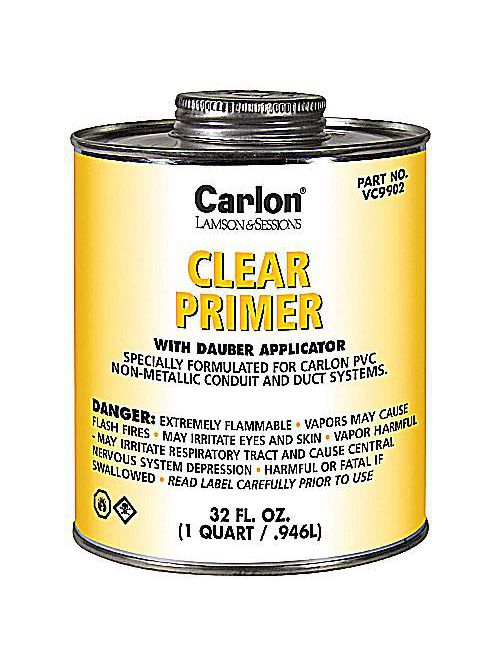 Carlon VC9903 31376 Pint Clear Primer Carlon VC9903 31376 Pint Clear Primer